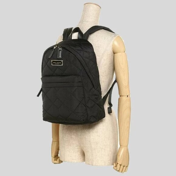 MARC JACOBS black quilted backpack M0011321 - Picture 4 of 13